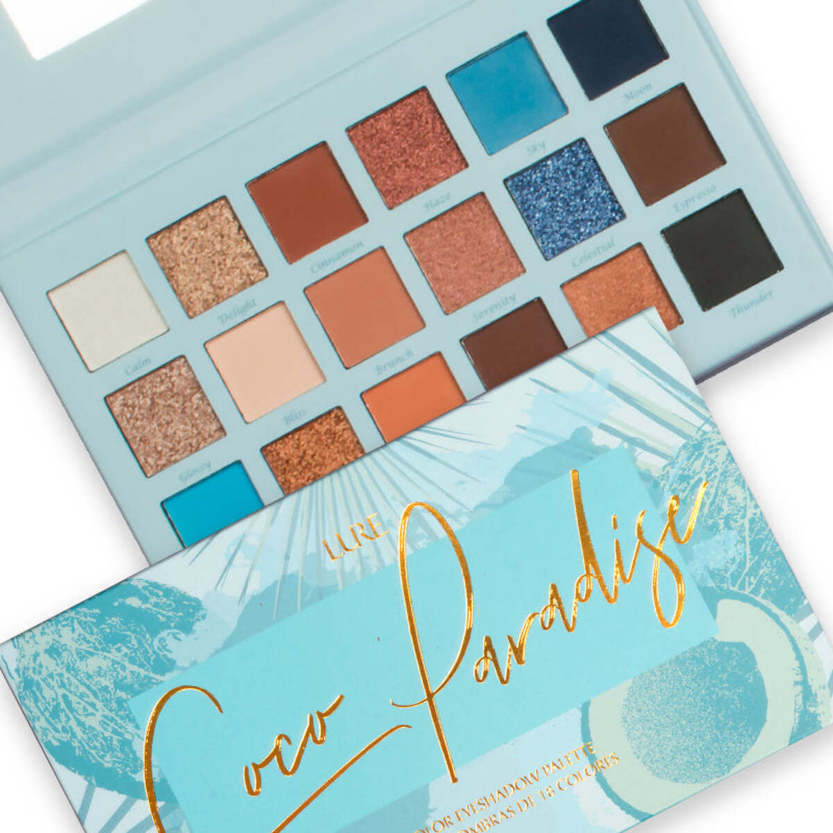 Transforma tus ojos con la paleta de sombras Lure Fruits de 18 colores. ¡Experimenta con una gama de tonos intensos y vibrantes para crear looks únicos y audaces!