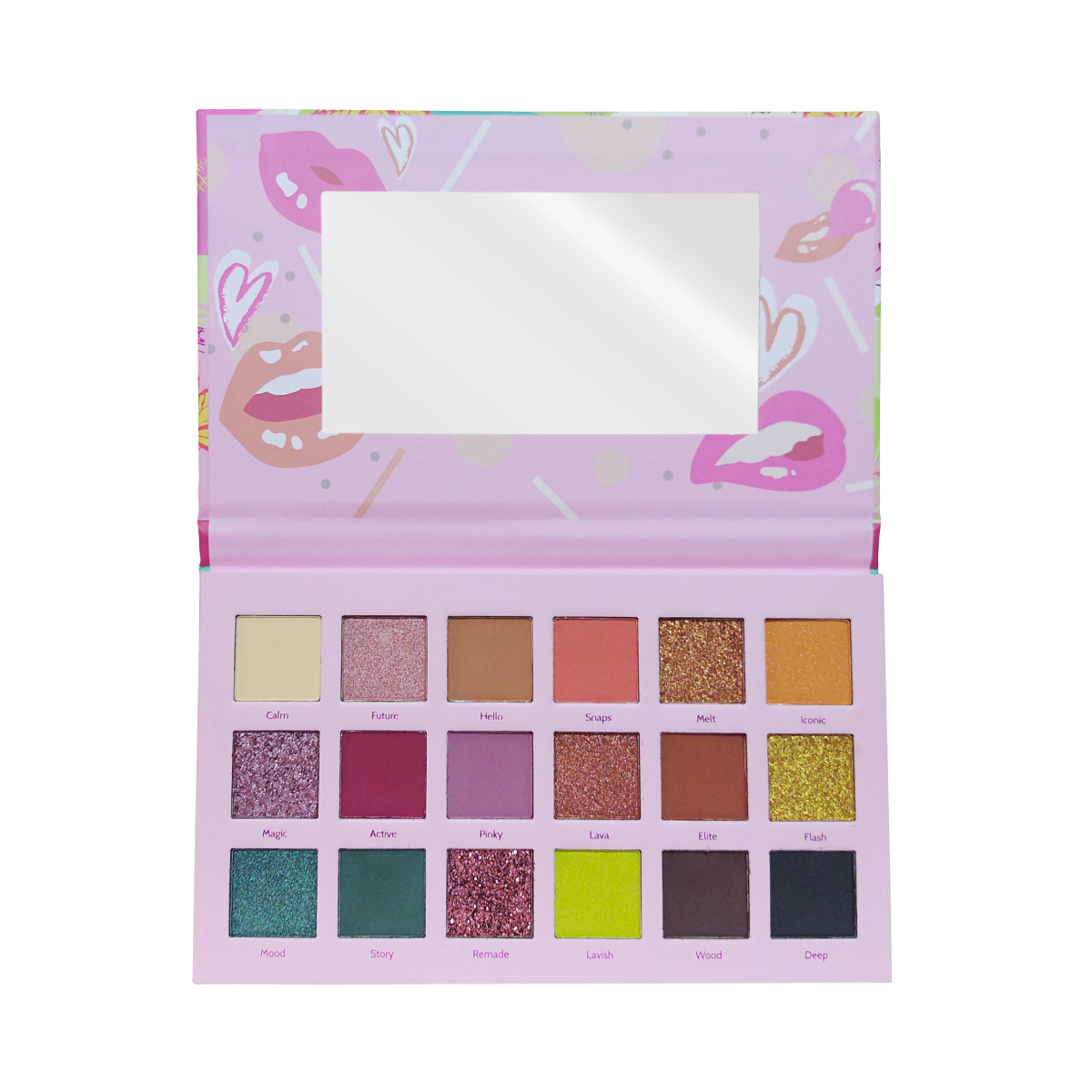 ¡Desata tu creatividad con la paleta de sombras Lure Girls Can- Oh la la! Colores vibrantes para un look audaz y lleno de estilo.